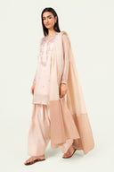 3 Pc Embroidered Paper Lawn Suit