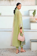 3 Pc Embroidered Paper Lawn Suit