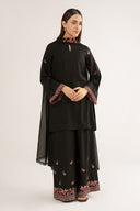 3 Pc Embroidered Arabic Lawn Suit