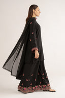 3 Pc Embroidered Arabic Lawn Suit