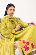 3 Pc Embroidered Lawn Suit