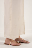 Embroidered Cambric Trouser