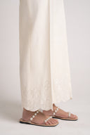 Embroidered Cambric Trouser