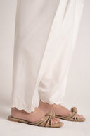 Embroidered Cambric Shalwar