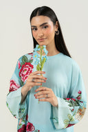 Printed Arabic Lawn Shirt