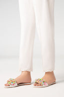 Embroidered Cambric Trouser