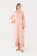 2 Pc Embroidered Arabic Lawn Suit