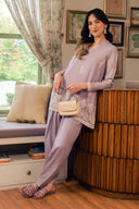 2 Pc Embroidered Arabic Lawn Suit