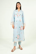 2 Pc Embroidered Lawn Suit