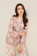2 Pc Embroidered Lawn Suit
