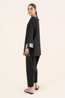 2 Pc Embroidered Dobby Cotton Suit