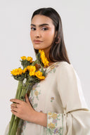 2 Pc Embroidered Arabic Lawn Suit