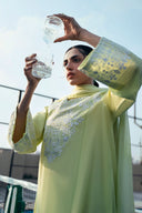 2 Pc Embroidered Arabic Lawn Suit