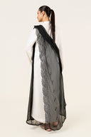 Embroidered Cationic Chiffon Dupatta