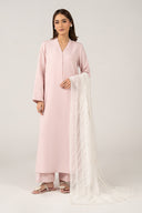 Embroidered Cationic Chiffon Dupatta