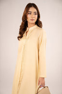 Dyed Dobby Cotton Shirt