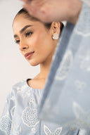 2 Pc Embroidered Lawn Suit