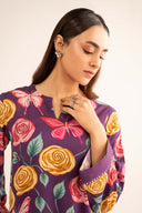 Printed Arabic Lawn Shirt