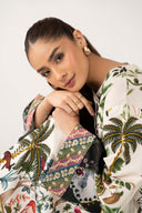 Embroidered Arabic Lawn Shirt