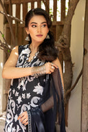 3 Pc Unstitched Embroidered Lawn Suit | MB-CUS25-904B