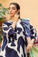 3 Pc Unstitched Embroidered Lawn Suit | MB-CUS25-905B