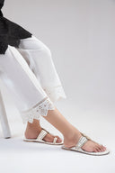 Cambric Wide Leg Trousers