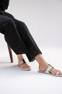 Cambric Wide Leg Trousers