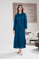 Solid Arabic Lawn Dress