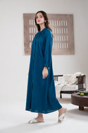 Solid Arabic Lawn Dress