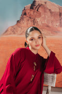2 Piece Solid Arabic Lawn Suit