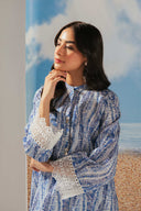 2 Piece Printed Cambric Suit