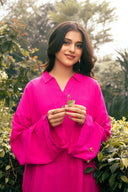 2 Piece Dyed Arabic Lawn Suit