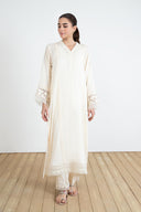 2 Piece Embroidered Dobby Lawn Suit