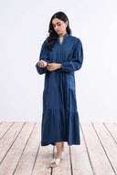 Dyed Dobby Lawn Dress