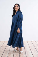 Dyed Dobby Lawn Dress