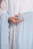 Embroidered Lawn Dupatta