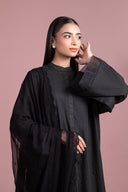 Embroidered Chiffon Dupatta