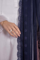 Embroidered Chiffon Dupatta