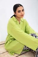 2 Piece Dyed Arabic Lawn Suit