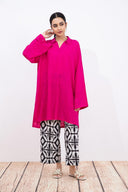 2 Piece Dyed Arabic Lawn Suit