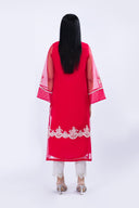 Embroidered Organza Shirt