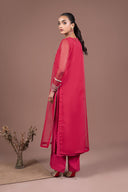 2 Piece Dyed Organza Suit