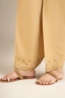 Embroidered Raw Silk Shalwar