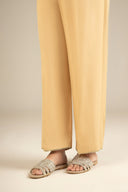 Dyed Raw Silk Trouser