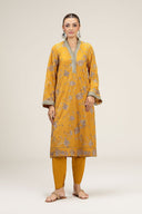 2 Pc Embroidered Georgette Suit