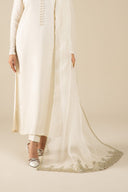 Embroidered Organza Dupatta