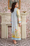 2 Pc Embroidered Crepe Suit