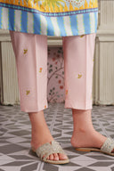 2 Pc Embroidered Crepe Suit