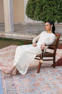 2 Pc Embroidered Chiffon Suit