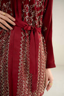 2 Pc Embellished Grainy Georgette Suit